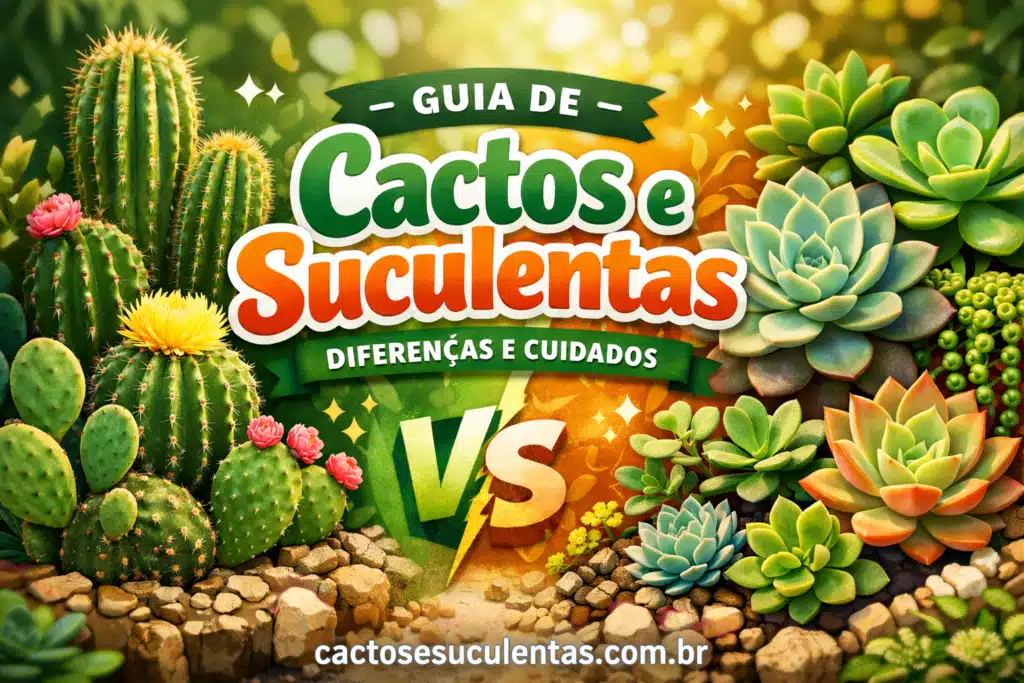 Guia de cactos e suculentas.