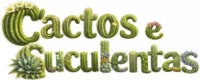 logomarca cactos e suculentas
